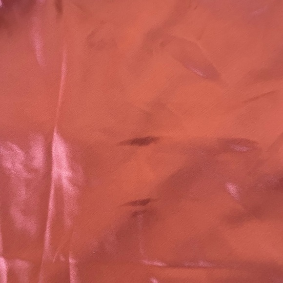 Petal & Pup Cypress Cowl neck Elegant Satin Slip Dress in Rust - Picture 8 of 12